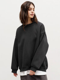 Sayrielle | Pullover mit O-Ausschnitt – Lila