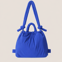 Damen Schultertasche | Gepolsterte Ausführung mit viel Platz – Blau