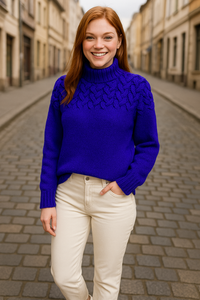 MIA – Eleganter Pullover für jeden Tag – Blau