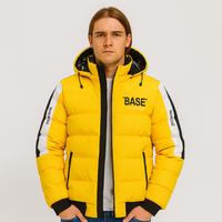 Jared | Doppelseitige Wärmejacke für Herren – Gelb
