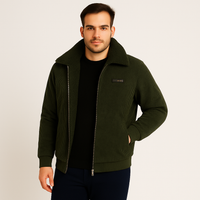Ralph | Herren Cordjacke – Zeitlose warme Winterjacke – Oliv