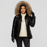 Isolde | Klassischer Wintermantel mit moderner Eleganz – Schwarz
