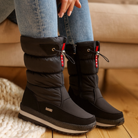 Elvina | Thermaguard wasserdichte Winterstiefel – Schwarz
