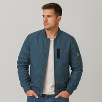 Herren Casual Bomberjacke 2025 – Marine