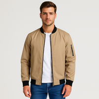 Leichte Bomberjacke für Herren – Khaki