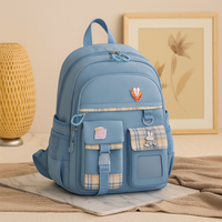 Ultraleichter Schulrucksack für Mädchen – Ridge Design Kids School Bag – Blau