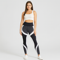 Shubo – Active Sport Leggings für Damen – Weiß