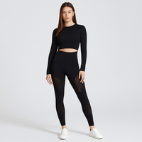 Anti-Cellulite-Kompressionsleggings – Schwarz