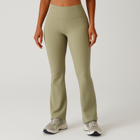 Weite Yogahose für Damen – Grau
