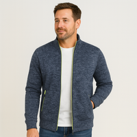 Caleb Eleganter Stretch-Cardigan – Marine