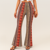 Chelsea – Boho-Schlaghose für Damen – Allover-Print, Slim Fit – Mehrere Farben