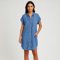 Marie - Hemdblusenkleid | Schulte – Hellblau