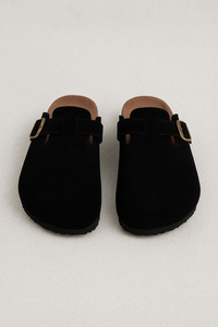Enrico Schnallenclogs – Schwarz