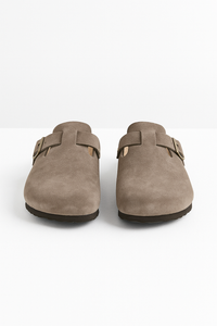 Enrico Schnallenclogs – Grau