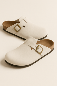 Enrico Schnallenclogs – Khaki