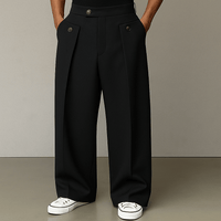 Finn | Daniel Ferran Hose mit eleganter Silhouette – Schwarz