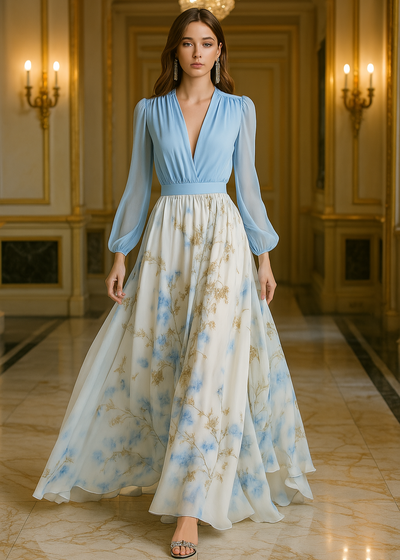 Madeleine - Wunderschönes Maxikleid