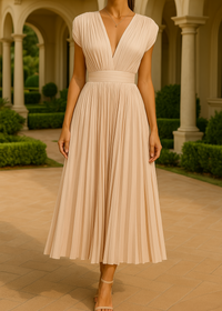 Elvira - Elegantes Sommerkleid – Hellrosa