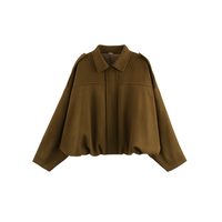Norvella - HazelBloom Wildlederjacke – Braun (fast ausverkauft)