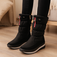 Arlen | Winterfeste Komfortstiefel mit Seitenreißverschluss – Schwarz