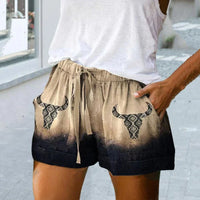ROSIE - Schicke Strandshorts – Khaki