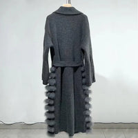FRIEDA - STRICKJACKE AUS WOLLE – Grau