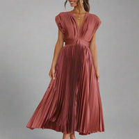 Alica | Elegantes Maxikleid für besondere Anlässe – Roségold