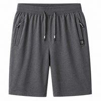 Iron™ Shorts aus Premium-Baumwolle mit kühlender Technologie – Dunkelgrau