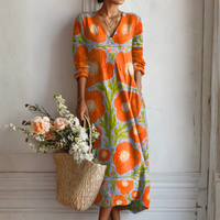 Claire | Verzaubertes Blumenkleid – Mehrfarbig