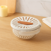 ClearFlow | Tropfschale mit Doppelfunktion – Braun