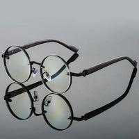 Aila | Premium Metall-Sonnenbrille mit Anti-Reflektion – Transparent