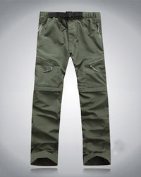 Funktionelle und bequeme Outdoor-Afrits-Hose für Herren – Olivgrün