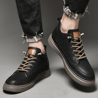 Sommer-Sneaker für Herren - Moderne Freizeitschuhe für die warme Jahreszeit – Schwarz