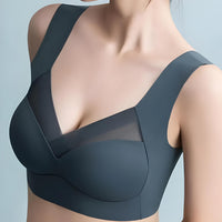 Ariel™ - Schlichte Eleganz mit nahtlosem Design-BH – Blau