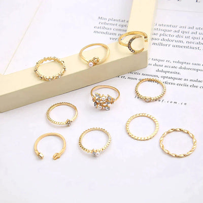 Veronika – Himmelszeichen-Ringset