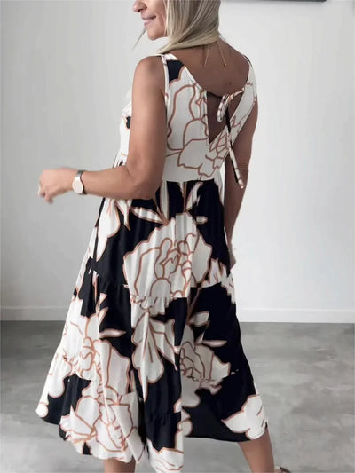 Eunice - Blumenmusterkleid