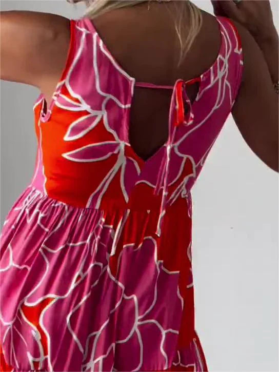 Eunice - Blumenmusterkleid