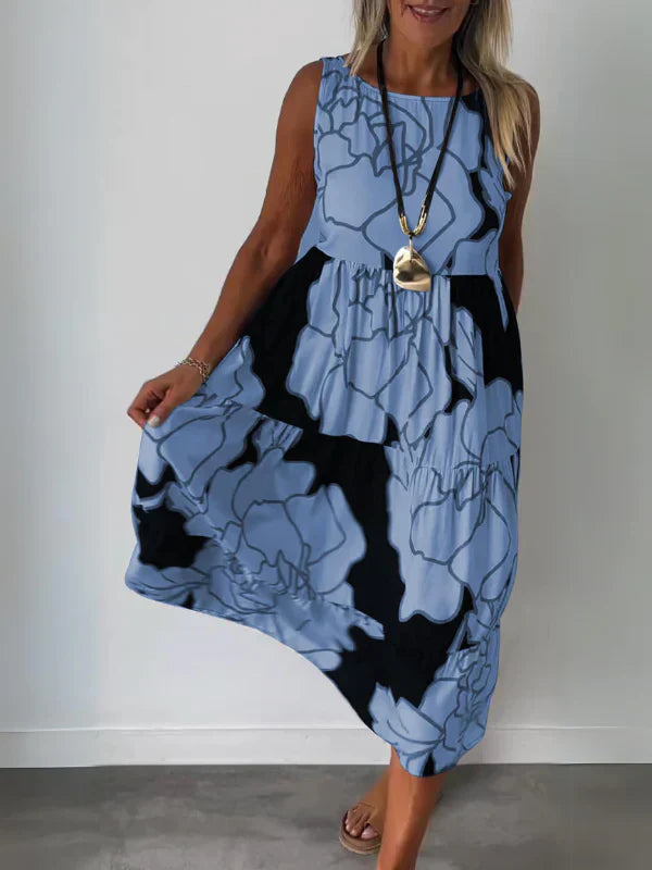 Eunice - Blumenmusterkleid