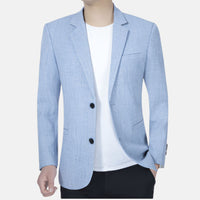 Sakko für Herren - Italienischer Sommerblazer – Blau