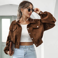Cordelia | Lässige leichte Jacke – Braun