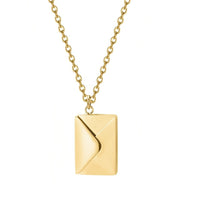 Medaillon mit Liebesbrief - Personalisiert – Gold / Normal