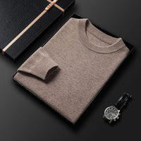 Louis | Kaschmirpullover – Beige