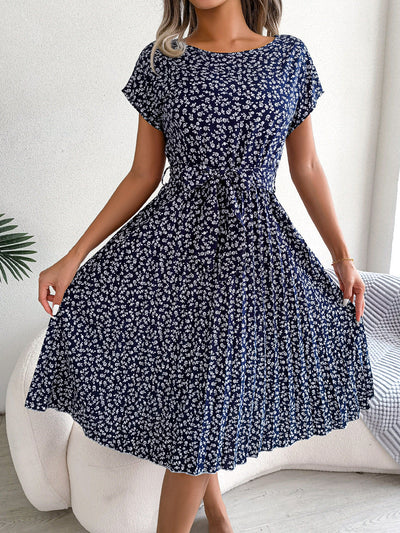 Kima | Elegantes Sommerkleid mit Blumendruck