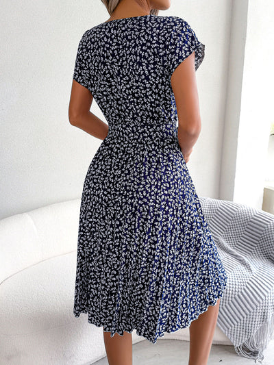 Kima | Elegantes Sommerkleid mit Blumendruck