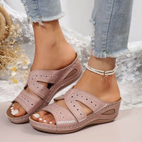 Damen Rutschfeste Orthopädische Sandalen – Rosa