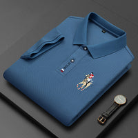 Percival | Herren Polohemd – Blau