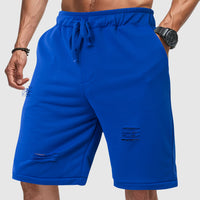 Moderne Herren Cargo Shorts – Blau