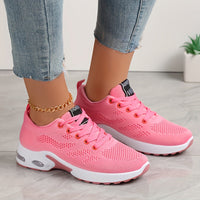 Atmungsaktive Damen Mesh Sneaker – Rosa