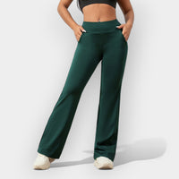 Bequeme Stretch Damen Hose – Grün