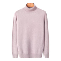 Warmer Herren Rollkragenpullover aus Merinowolle | Weich & Elegant – Beige
